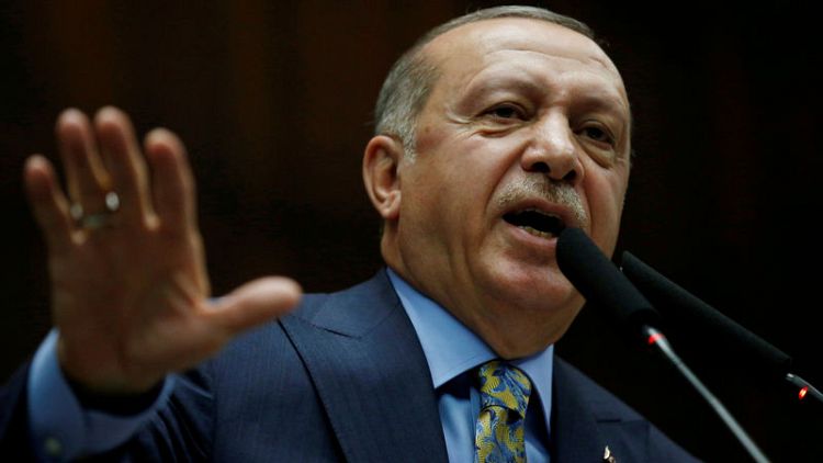 Turkey's President Erdogan says may meet U.S. President Trump in Paris