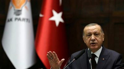Le président Recep Tayyip Erdogan à Ankara le 6 novembre 2018