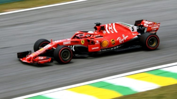 F1: nouveau record du circuit pour Vettel (Ferrari) lors des essais libres 3 du GP du Brésil