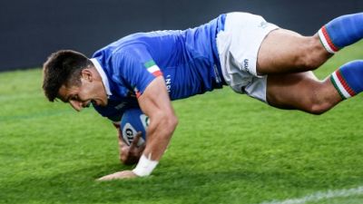 Rugby: l'Italie plus forte que la Géorgie