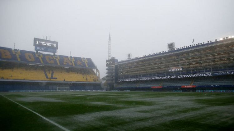 First leg of final of Copa Libertadores in Buenos Aires postponed due to rain