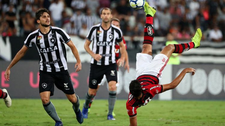 Botafogo beat Flamengo in Rio derby