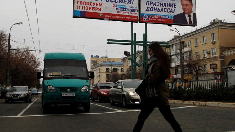 Separatist-held regions hold elections in eastern Ukraine
