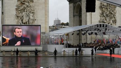 Macron appelle les dirigeants mondiaux à ne pas "opposer nos peurs"