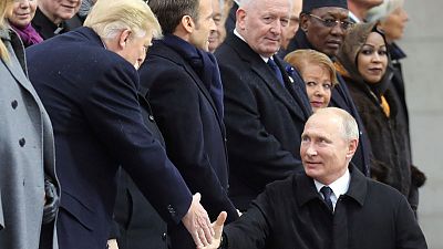 بوتين يقول إنه أجرى محادثات مع ترامب في باريس