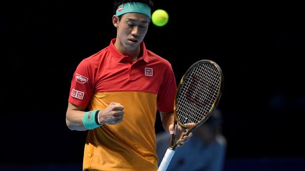 Federer falls flat against Nishikori, Anderson off to flyer Federer falls flat against Nishikori, Anderson off to flyer