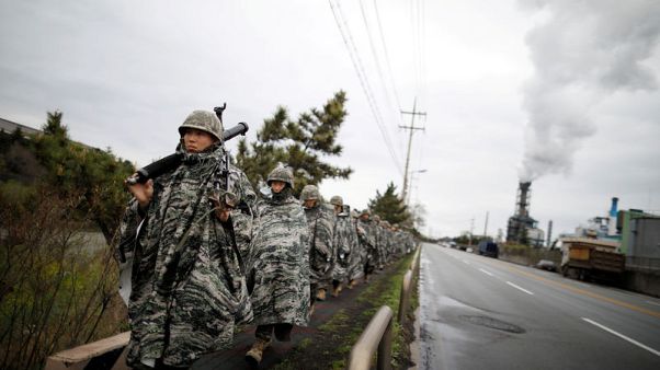 South Korea-U.S. military drills violate agreements - North Korea media South Korea-U.S. military drills violate agreements - North Korea media