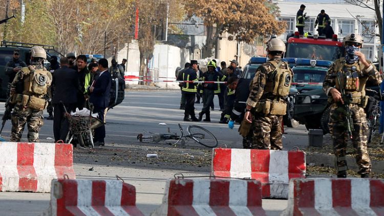 Suicide bomber kills six near police checkpoint in Afghan capital