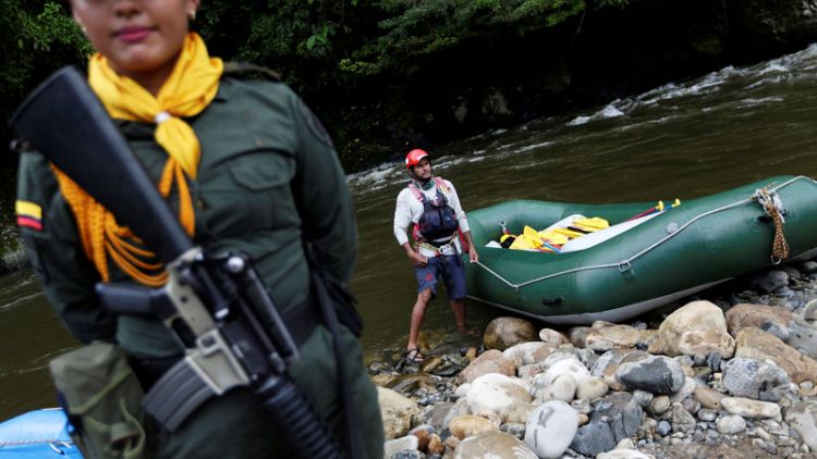 From gunbattles to tourism: Colombia's ex-rebels turn rafting guides