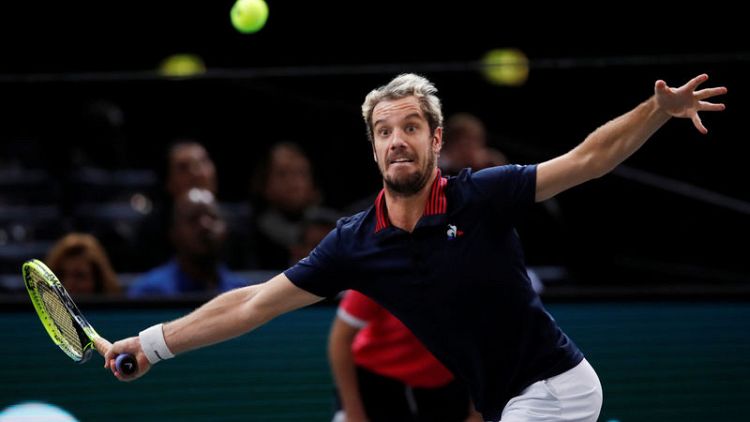 France's Gasquet withdraws from Davis Cup final