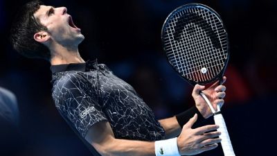 Tennis: Djokovic expéditif face à Isner au Masters de Londres
