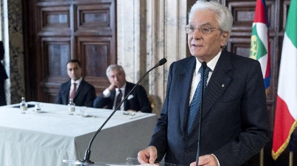 Mattarella in Svezia in visita di Stato Mattarella in Svezia in visita di Stato