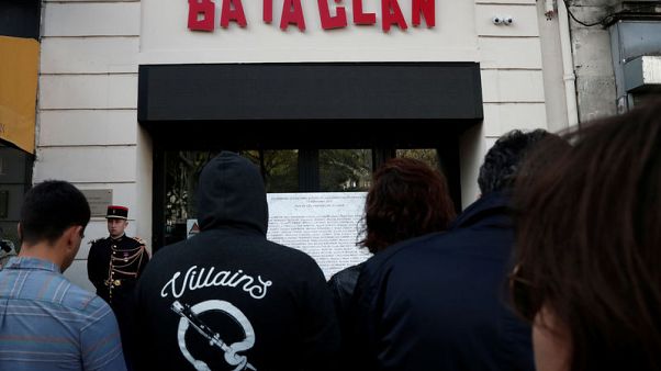 French officials mark third anniversary of Bataclan attack French officials mark third anniversary of Bataclan attack