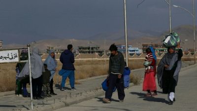 Des milliers d'Afghans fuient les combats dans le Sud-Est
