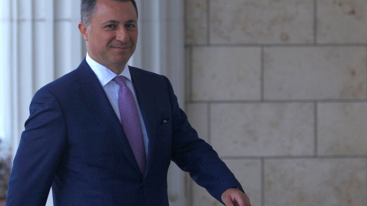Ex-Macedonian PM Gruevski says he's seeking asylum in Hungary