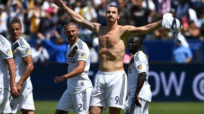 MLS: Le premier but d'Ibrahimovic pour Galaxy élu but de l'année