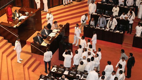 Sri Lanka turmoil deepens as new PM loses confidence vote Sri Lanka turmoil deepens as new PM loses confidence vote