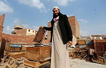 شاهد: عمر أبو الحسن مصري يربي النحل لسمّه لا لعسله