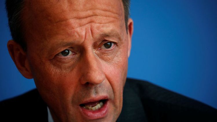 Germany's Merz: Europe needs own tax, euro zone must stick to rules