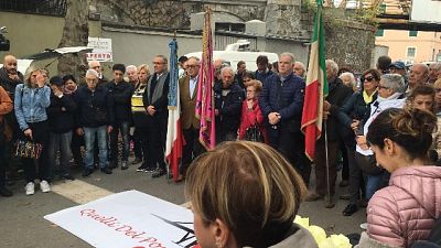 A 3 mesi crollo ponte, ricordate vittime A 3 mesi crollo ponte, ricordate vittime