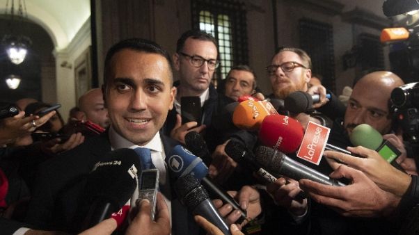 Di Maio, dl reddito-pensioni entro 2018 Di Maio, dl reddito-pensioni entro 2018