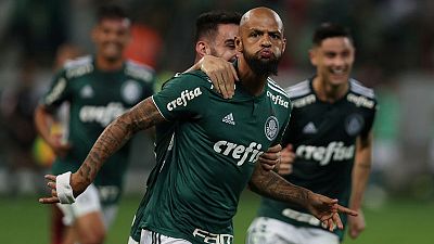 بالميراس يقترب من لقب الدوري البرازيلي بفوز 3-صفر بالميراس يقترب من لقب الدوري البرازيلي بفوز 3-صفر