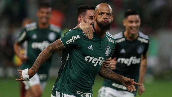 بالميراس يقترب من لقب الدوري البرازيلي بفوز 3-صفر بالميراس يقترب من لقب الدوري البرازيلي بفوز 3-صفر