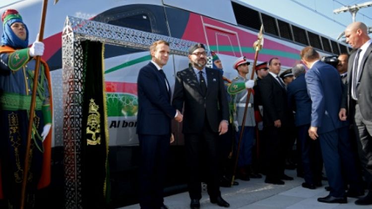 Macron et le roi Mohammed VI inaugurent la première ligne à grande vitesse marocaine