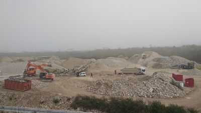 Da sisma Umbria già 94mila ton. macerie Da sisma Umbria già 94mila ton. macerie