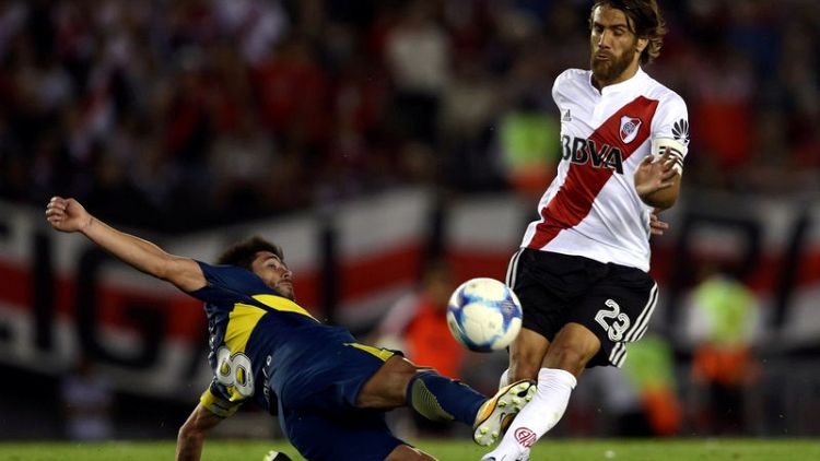 River Plate's Ponzio fit for Libertadores final second leg