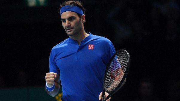 Atp Finals, Federer in semifinale da 1/o Atp Finals, Federer in semifinale da 1/o