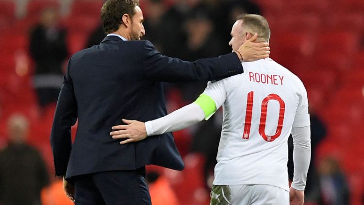 Rooney says farewell as England beat United States