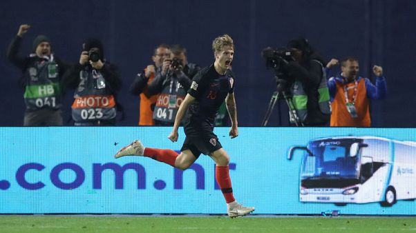 ثنائية يدفاي تقود كرواتيا للفوز 3-2 على إسبانيا في دوري الأمم ثنائية يدفاي تقود كرواتيا للفوز 3-2 على إسبانيا في دوري الأمم