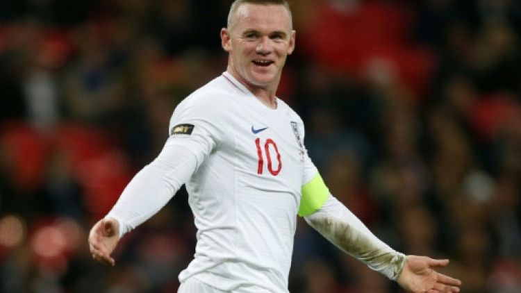 Amical: l'Angleterre domine les Etats-Unis pour les adieux de Rooney