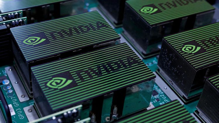 Nvidia shares slide 17 percent as cryptocurrency demand vanishes