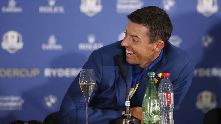 Golf - McIlroy shrugs off Ryder Cup captaincy concerns