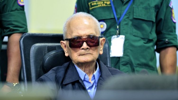 Perpétuité pour "génocide" à l'encontre des deux plus hauts dirigeants khmers rouges encore vivants 
