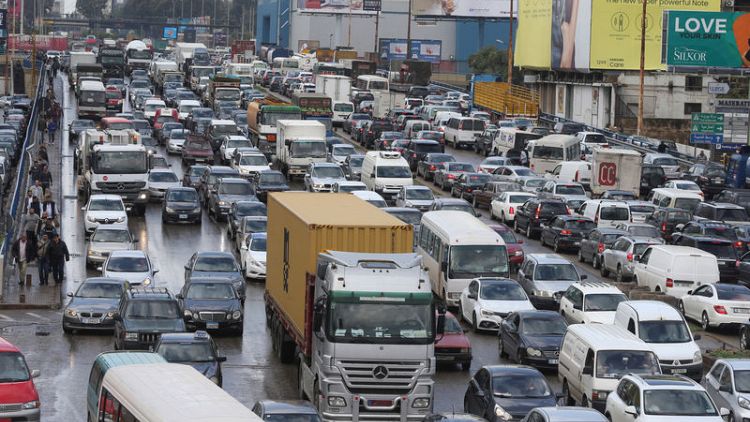 Beirut traffic grinds to a halt as army prepares parade