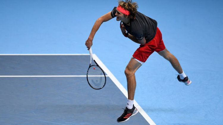 Zverev sets up tasty Federer clash at ATP Finals
