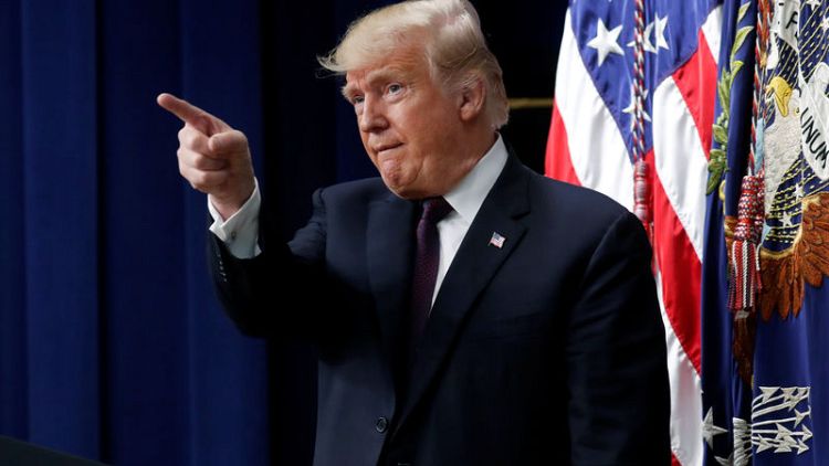Trump says China wants trade deal, U.S. may not impose more tariffs
