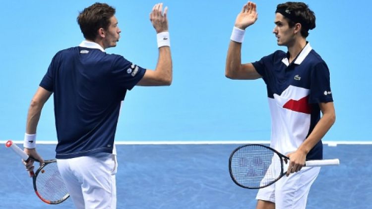 Tennis: Mahut et Herbert qualifiés pour les demi-finales du double à Londres