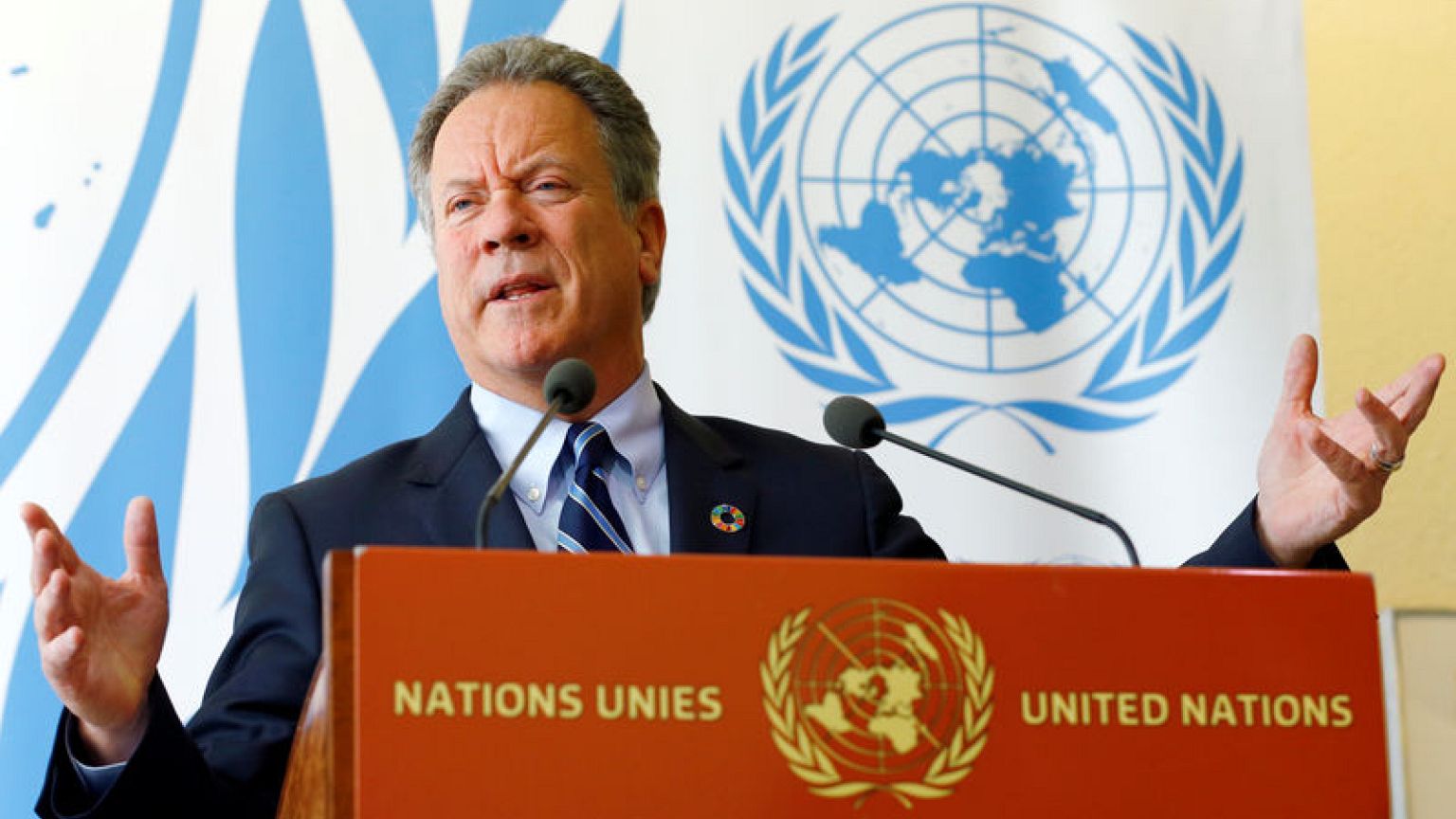 Trying to make Yemen child smile 'like tickling a ghost' - U.N. food chief