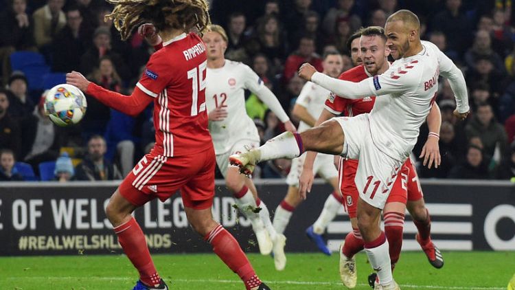 Denmark beat Wales 2-1 to claim Nations League promotion
