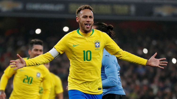 Disputed Neymar penalty gives Brazil win over Uruguay