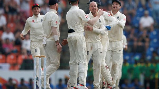 Leach takes four as England close in on series victory Leach takes four as England close in on series victory