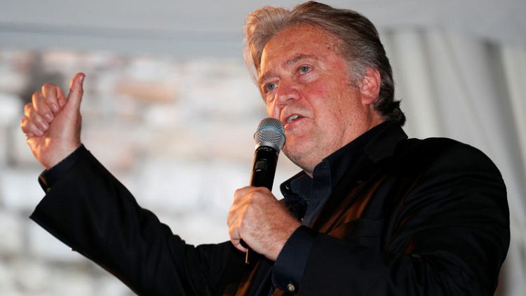 Ex-Trump strategist Bannon says to work with Hungary PM Orban - media