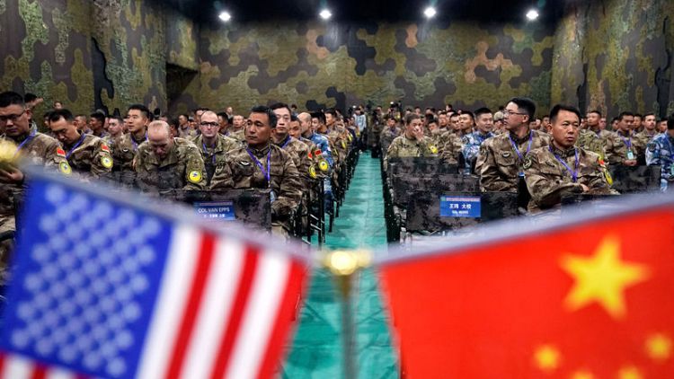 As China-U.S. friction rises, their armies hold joint disaster drills