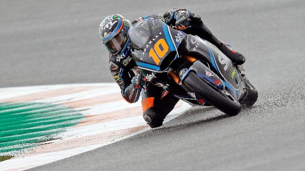 Gp Valencia: Marini in pole nella Moto2 Gp Valencia: Marini in pole nella Moto2