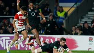Rugby: victoire compliquée de l'Angleterre sur le Japon
