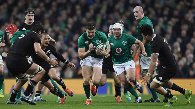 Ireland topple New Zealand to lay down World Cup marker